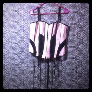 XXL corset.pink.